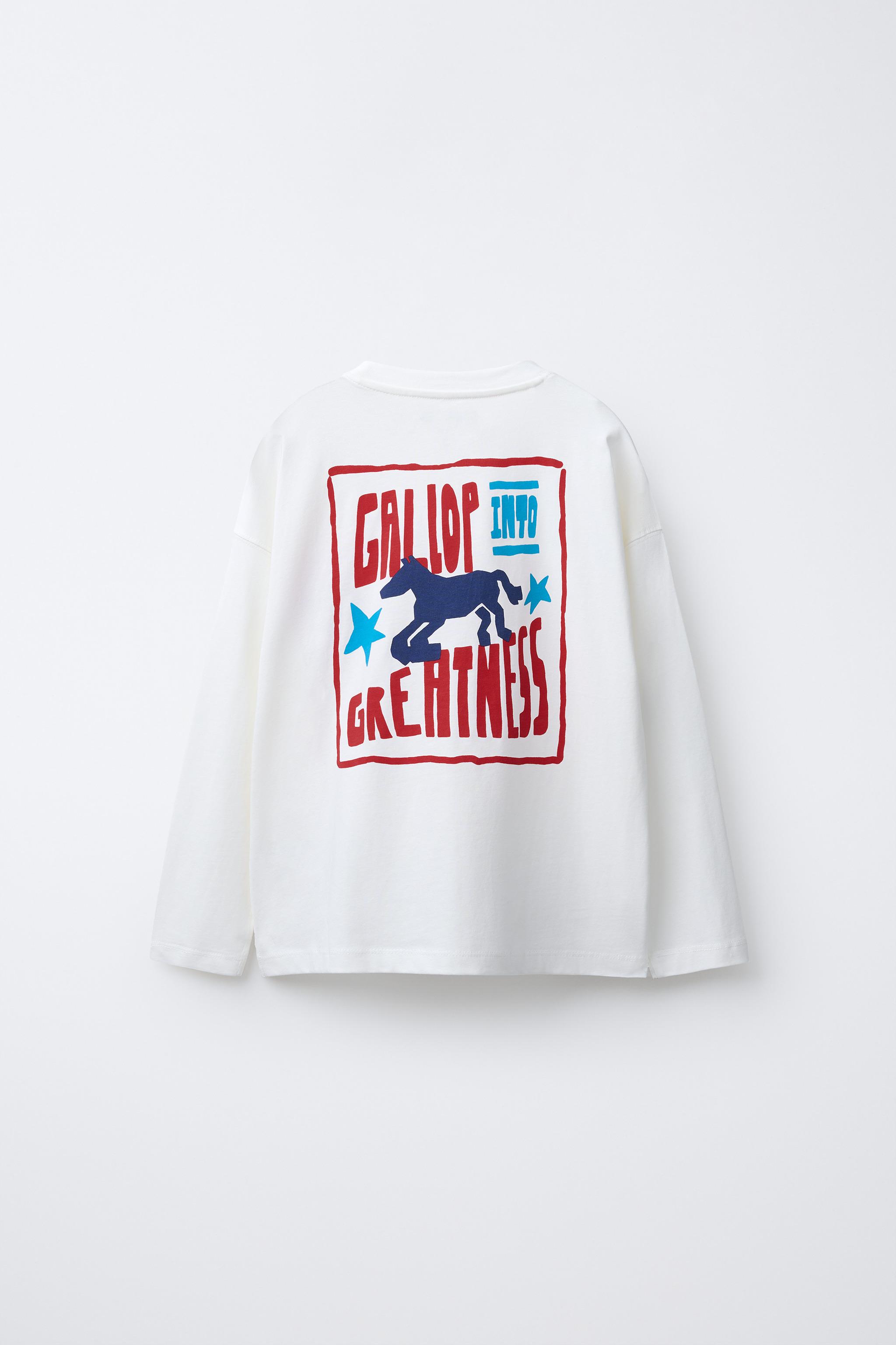 T-SHIRT À IMPRIMÉ CHEVAL